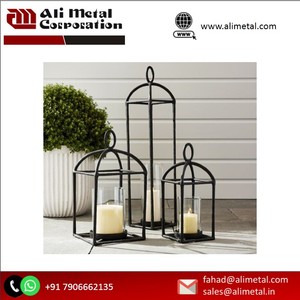 Granja decorativa Vintage linterna candelabro hogar sala de estar Mantel Patio Mesa Navidad decoración festiva otro - Product Image 3