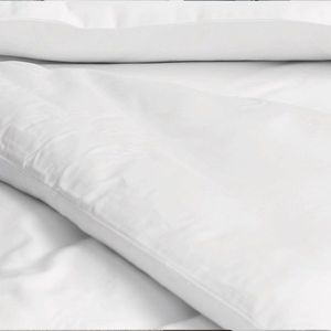 ปลอกผ้านวมโพลีเอสเตอร์สีขาวลายแถบ T-250สำหรับผ้าคลุมเตียงและผ้านวมแบบคู่อุปกรณ์เสริมสำหรับเครื่องนอนระดับพรีเมี่ยม - Product Image 6