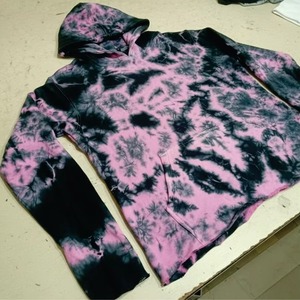 Sweat à capuche pour homme en coton lourd surdimensionné, style streetwear vintage, lavage à l'acide, broderie personnalisée - Product Image 1