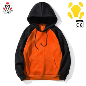 Sweat à capuche en polaire pour moto, coupe-vent et élégant, offrant une protection contre le froid, séchage rapide et doublure intérieure en polaire douce pour une chaleur maximale - Product Image 2