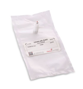 Sac d'échantillonnage de gaz à long terme TECHINSTRO avec extérieur en feuille, doublure intérieure en Tedlar PVF, capacité de 1 litre, personnalisable pour les fournitures de laboratoire - Product Image 1