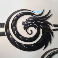 Enseigne au néon personnalisée, logo de dragon, enseigne lumineuse au néon, bandes LED, entreprises de publicité, présentoir de bar, vitrine en acrylique