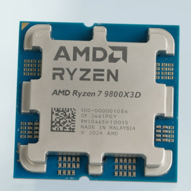 AMD for 7 9800X3D 8-Core 16-Thread 4.7GHz 64-Bit Support Desktop Processor New