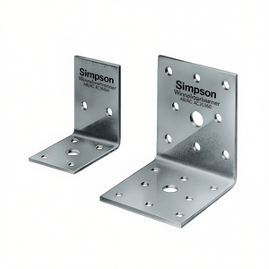 Simpson Strong Tie Winkelverbinder AB/AC AC35350 50 X 50x35mm S.2mm Storage Racks & Shelving <b>Units</b> VPE 100 - Product Image 3