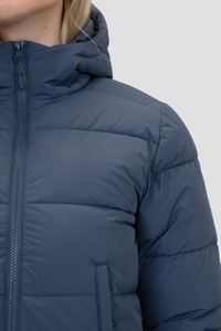 แจ็กเก็ตตัวสั้นทรงสลิมฟิตสำหรับสตรีพร้อมฮู้ดเสื้อหนาวตัวยาวและซิปปิดสำหรับเล่นกีฬา-SP9901 Paradiso - Product Image 3