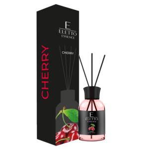 Reed <b>Diffuser</b> Bottle for Home & Office and Hotel <b>with</b> CHERRY Scent 100ml / 3.38oz | Essential Oil Reed <b>Diffuser</b> Sets <b>with</b> <b>Sticks</b> - Product Image 1