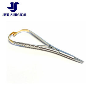 Controlador de aguja quirúrgico Manual de Venta caliente 5,5 \ "TC Mathieu soporte de aguja con punta de carburo de tungsteno para sutura de precisión - Product Image 2