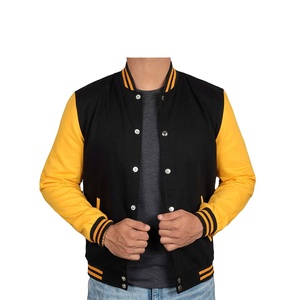 High Quality Men's Wool Lettermen <b>Jacket</b> Custom Digital Printing Long Sleeve <b>Canvas</b> <b>Jacket</b> for Man Ready to Ship Man <b>Jacket</b> - Product Image 2