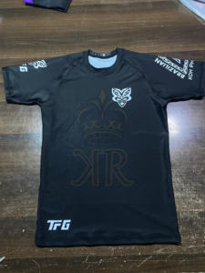 BJJ Rash Guards Grappling Wear MMA Jiu Jitsu No Gi UFC <b>Shirt</b> Fight Wear, Short Sleeves Compression <b>Shirt</b> - Product Image 5