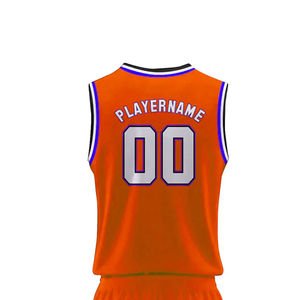 Ensembles d'uniformes de basket-ball personnalisés pour hommes, respirants, grandes tailles, saison estivale, 100% polyester, séchage rapide, impression par sublimation, best-seller - Product Image 6