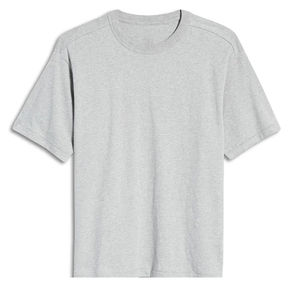 Camiseta 100% algodón para hombre, corte holgado, estampada, cuello redondo, camiseta de algodón de alta calidad, cuello redondo, ligera, OEM - Product Image 1