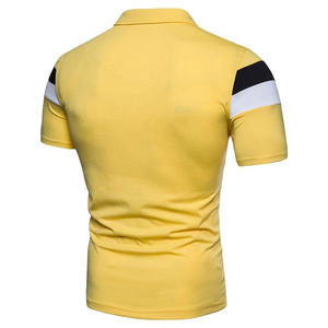 เสื้อโปโลแขนสั้น210gsm คอตตอน100% สำหรับผู้ชาย, เสื้อโปโลคอตตอนพิมพ์ลายเสื้อถัก210gsm - Product Image 2