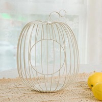 Panier en métal câblé de type cage en noir et doré superbe panier suspendu design ustensiles de cuisine fantastiques