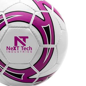 Balón de entrenamiento de fútbol de Next Tech Industries, material de PU para fines de entrenamiento con diseño personalizado y logotipo personalizado - Product Image 3