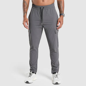 กางเกงคาร์โก้แนวยุทธวิธีสำหรับผู้ชายกางเกงทำงานผ้าฝ้ายหลายกระเป๋ากางเกงรักษาความปลอดภัยกางเกงโพลีเอสเตอร์/ ผ้าฝ้าย - Product Image 1