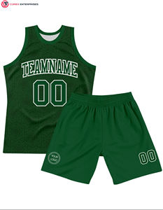 Fabrication de la meilleure qualité OEM vente en gros uniforme de basket-ball personnalisé réversible sublimé ensemble d'été - Product Image 5