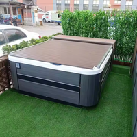 Couverture de piscine électrique en alliage d'aluminium pour l'isolation et la protection contre la poussière, protégeant les enfants, couverture de piscine rigide