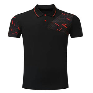 Polos de golf personnalisés pour hommes, respirants, à séchage rapide, OEM, t-shirts de sport en tissu tricoté par sublimation impression numérique, vente en gros - Product Image 3