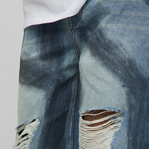 Shorts déchirés pour hommes, décontractés, fermeture boutonnée, prix de gros, service OEM pour les acheteurs en gros, coupe classique 2026, prix d'usine, respirant - Product Image 4