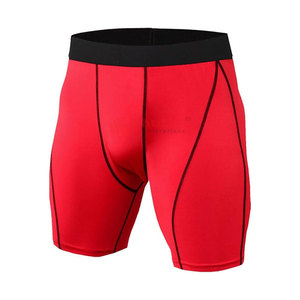 Pantalones Cortos de Compresión Deportivos para Hombre, Diseño Nuevo y Personalizable, con Logotipo, Sólidos, Casuales, con Capa Inferior de Spandex, Secado Rápido, Ajuste Cómodo - Product Image 6