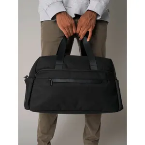 Bolsa de Lona Sostenible Airside Weekender, Bolsas Deportivas Promocionales con Cordón para Merchandising - Product Image 1