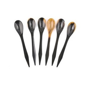 Ustensiles de cuisine en forme de corne cuillères épandeur ensemble de couverts en corne meilleure vaisselle conception de finition personnalisée disponible - Product Image 6