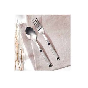 Elegant Handmade <b>Stainless</b> <b>Steel</b> <b>Cutlery</b> by Indian Manufacturer Polished Silver & Gold Work Handle for Wedding & Party Events - Product Image 3