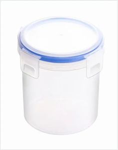 Contenedor Redondo de Plástico para Alimentos, Seguro, Reutilizable, Varios Tamaños, Transparente, Diseño Liso, Suministro al por Mayor - Product Image 1