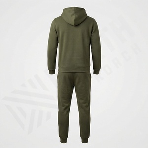 OEM Vente en gros Survêtement délavé à l'acide pour hommes Haute qualité Personnalisé Couleur personnalisée Respirant Style d'hiver Ensemble deux pièces Vêtements de sport - Product Image 2