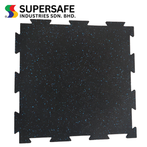 Malaysia Wholesale Bulk Purchase Heavy Duty Shock Absorbing <b>Rubber</b> <b>Flooring</b> Interlocking Gym Mats for Commercial Indoor Gym - Product Image 5