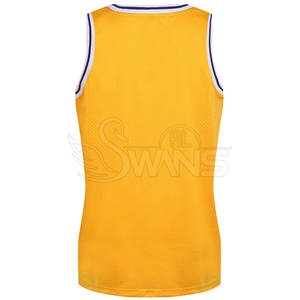 Maillot de basket-ball pour homme sur mesure, respirant, grande taille, 100% polyester, manches courtes, tenue d'équipe - Product Image 2