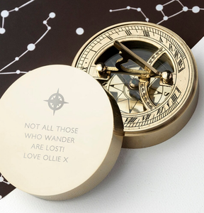 Boussole artisanale, boussole solaire, cadeau d'anniversaire, cadeaux pour mari, cadeau pour couple, cadeaux de Noël, qualité supérieure - Product Image 1