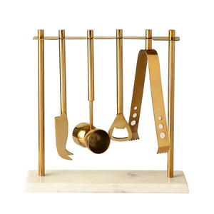 Ensemble d'outils de bar en laiton massif de qualité supérieure pour la maison, l'hôtel, le restaurant à un prix raisonnable, ensembles de couverts de bar et de vin - Product Image 4