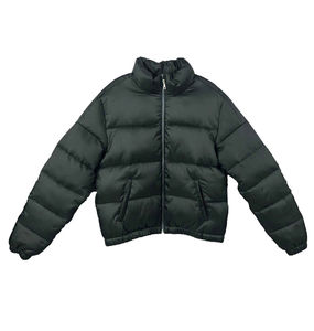 Veste d'hiver matelassée grande taille pour homme, manteau chaud à capuche avec fermeture éclair, en tissu coton, coupe-vent, personnalisable avec logo, vente en gros - Product Image 4