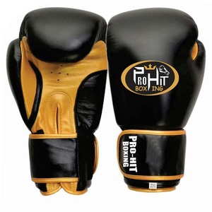 Guantes de boxeo con empuñaduras Ropa de entrenamiento impermeable Nueva Etiqueta Privada Guantes de boxeo de cuero Logotipo impreso personalizado para hombres - Product Image 1