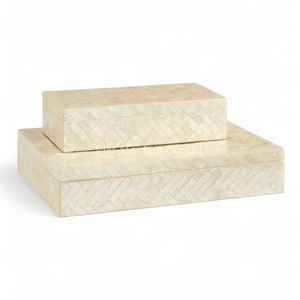 Mother Pearl <b>Box</b> Modern Luxury Flexible Handmade Shell Inlay OEM ODM Manufacturer Wholesale Factory Vietnam Precision Tolerance - Product Image 3