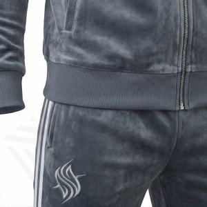 ชุดวอร์มออกกำลังกายสำหรับผู้ชาย ชุดกีฬา ชุดวิ่ง ชุดออกกำลังกายกลางแจ้ง ชุดกันเหงื่อ  สามารถปรับแต่งสีได้ - Product Image 5