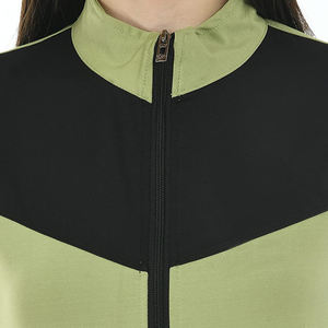 Conjunto de chándal con capucha y pantalón de lana de algodón pesado con logotipo personalizado para mujer, equipo de jogging transpirable - Product Image 5