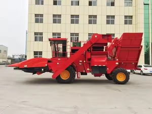 Top Meilleure Mini Récolteuse De Maïs Entraînée Par Un Tracteur De Marche Petite Cueilleur De Maïs Combiné - Product Image 3