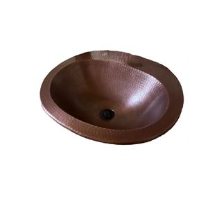 Installation de cuivre de bronze d'évier rond de cuvette simple d'arrivée élevée pour la forme de taille personnalisée de salle de bains de cuisine - Product Image 4