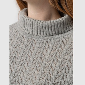 New arrival Blubelle Women's Casual Warm <b>Oversized</b> <b>Turtleneck</b> <b>Sweater</b> Autumn Winter Basic Solid Loose Knitted Jumper Pullover - Product Image 5