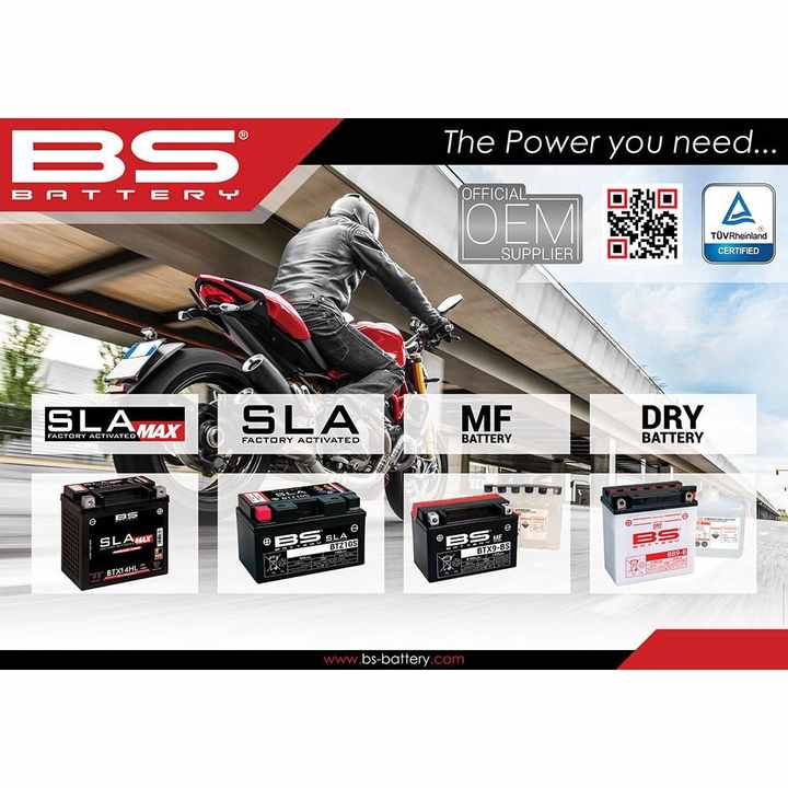 Bb10l-b2 Dry 2002-2004 Piaggio X9 200 Compatible Battery Bs Dry Battery