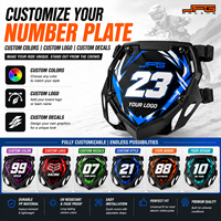 Plaque avant universelle pour moto tout-terrain électrique JFG Surron Light Bee Ultra Bee Talaria E Ride Pro, design exclusif