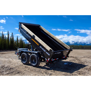 Remolque volquete de triple eje con cama extralarga, marco reforzado y puertas de Granero divididas diseñadas para transportes de materiales de gran tamaño - Product Image 5