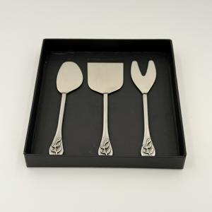 Juego de Cuchillos para Queso de Acero Inoxidable con Acabado Espejo de Calidad, con Mango Antiguo, Organizado y Fácil de Usar - Product Image 5