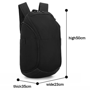 Sac à dos de sport de luxe en nylon et polyester de haute qualité, grande capacité, imperméable, pour la gym, l'école, les voyages, motif lettres - Product Image 2
