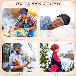 Modern Wholesale Distressed Style Men Women Fashion Long <b>Slouchy</b> <b>Beanie</b> Hats Oversized Baggy <b>Beanies</b> Caps - Product Image 5