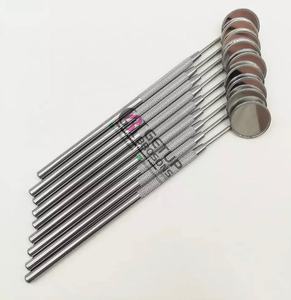 Haute Qualité Nouveau Plein Argent Extension De Cils Cercle Conception Miroir En Acier Inoxydable Avec Votre Propre Logo Personnalisé Instruments De Beauté - Product Image 5