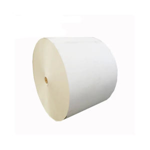 Carton duplex blanc enduit de PE de qualité supérieure avec dos gris pour emballages alimentaires, boîtes et gobelets, provenant d'un fabricant indien de papier de confiance. - Product Image 1
