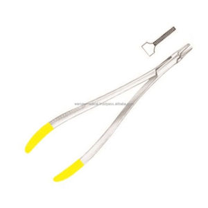 HOT-SALE WARSAW T/c Tip Langenbeck-Ryderr Needle Holder Stainless Steel Suture Surgical Instrument | needle holder - Product Image 3